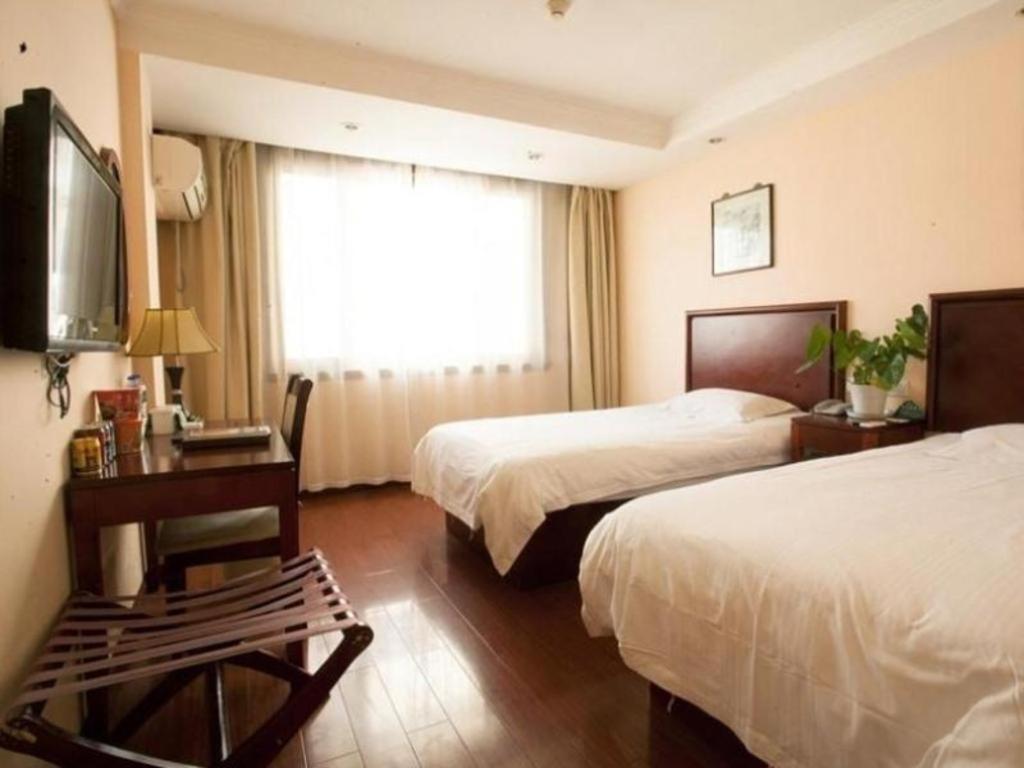 Greentree Inn Suzhou Guanqian Yangyuxiang Metro Station Business Hotel Dış mekan fotoğraf